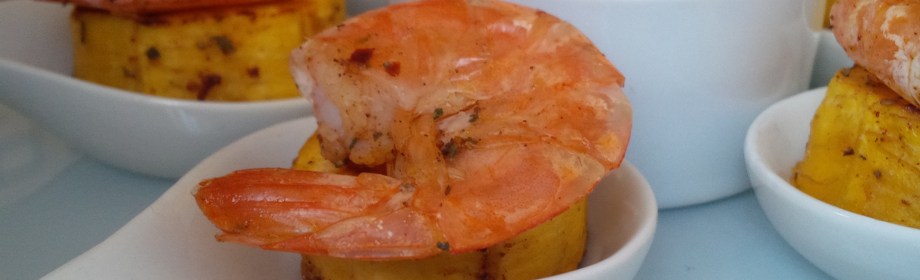 Grilled Prawntain Chops