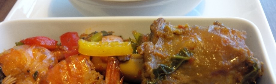 Truly Fine Dinning: Semolina & Prawn&nbsp;Veggies