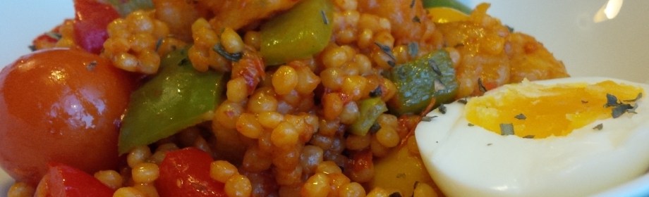 Spicy Jollof Couscous